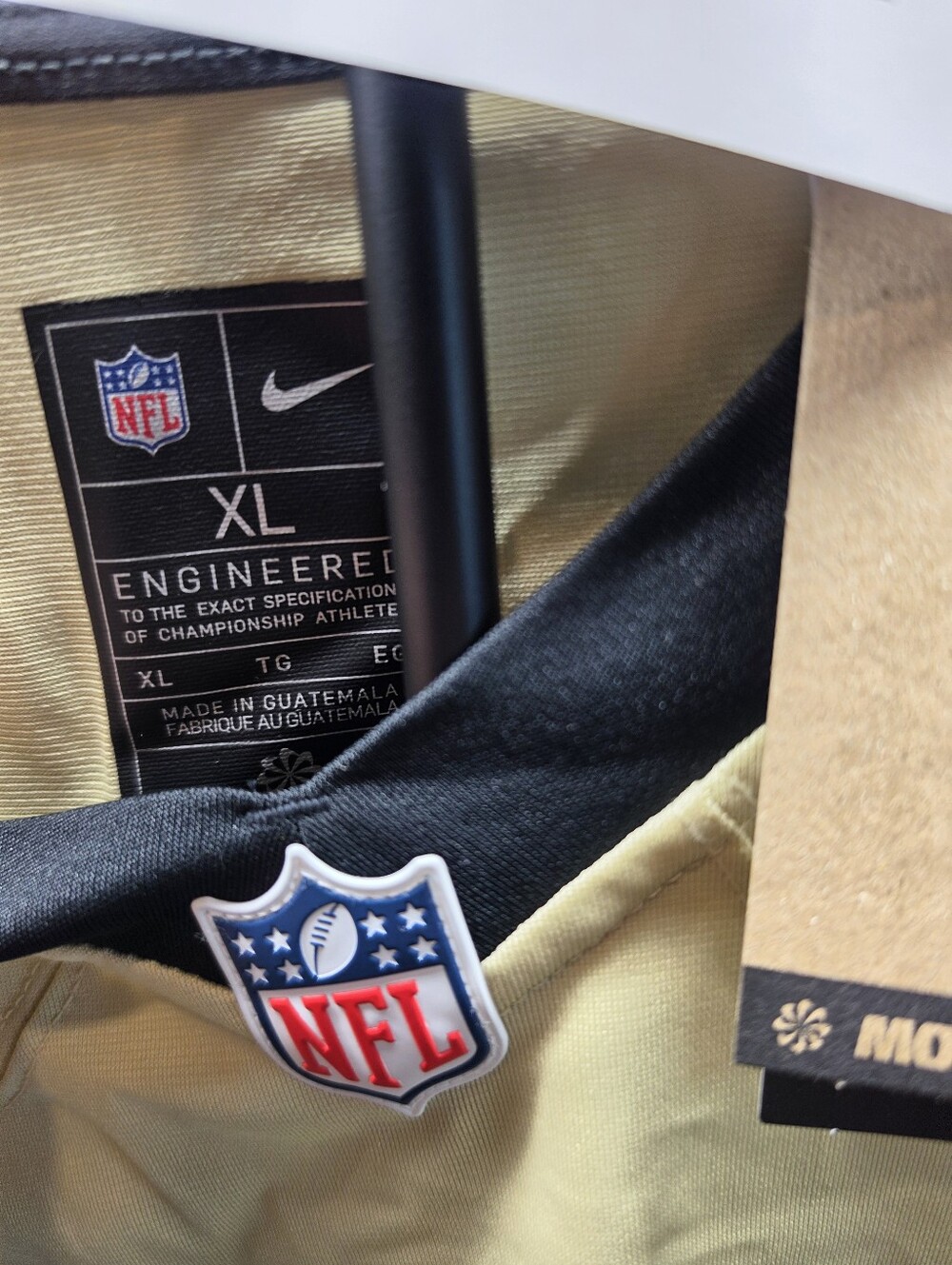 Nike Cameron Jordan #94 New Orleans Saints Jersey Men's XL Gold NFL - Picture 3 of 5